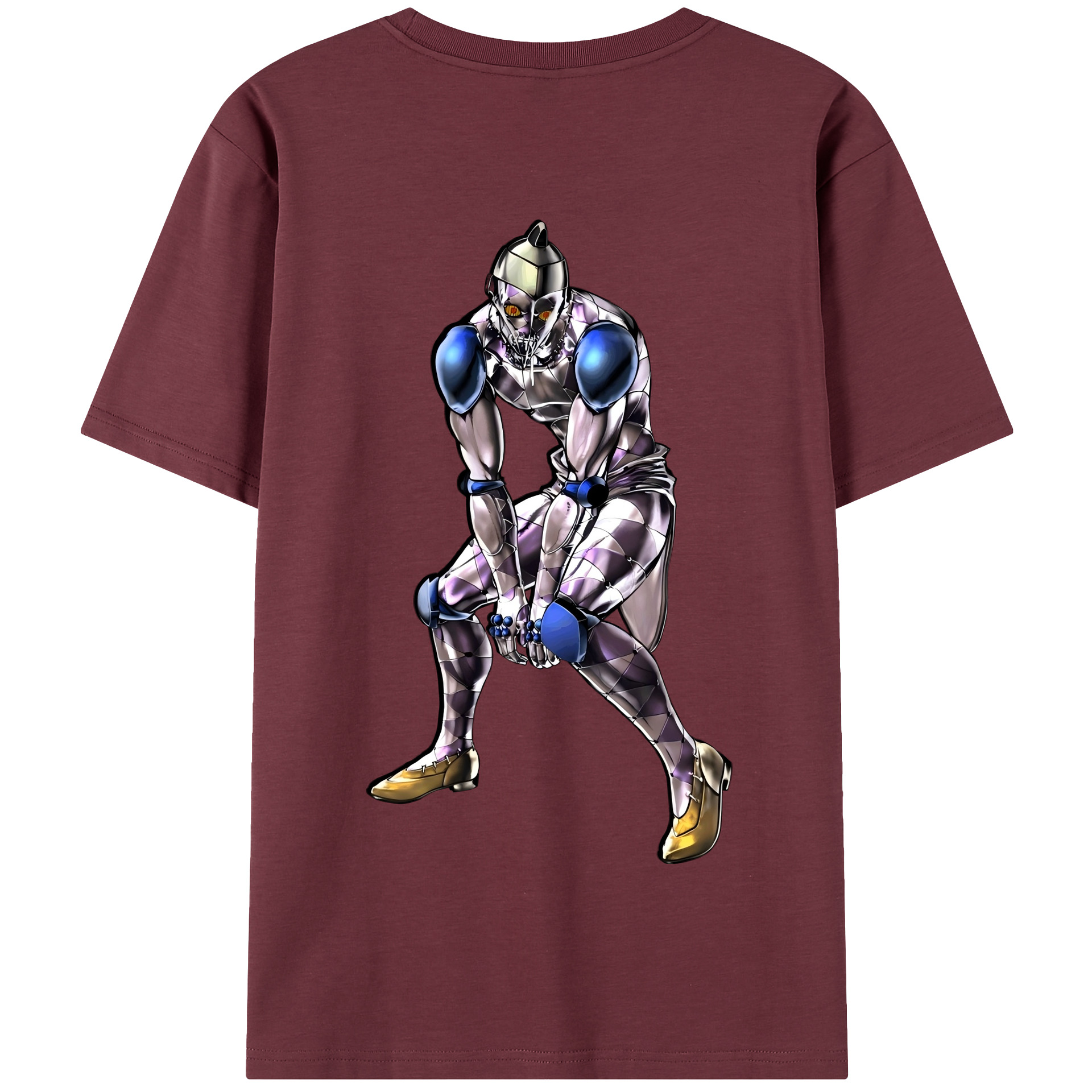 （画像用） ジョジョの奇妙な冒険 JoJo's Bizarre Adventure 綿100％半袖Tシャツ（背面プリント）
